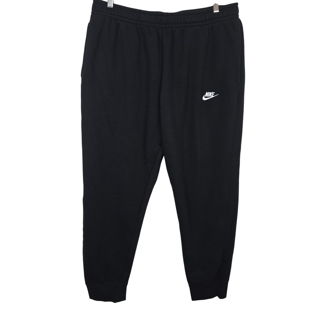 Nike Sportswear Fleece Men's Joggers Black Tapered‎ Sweatpants XXL